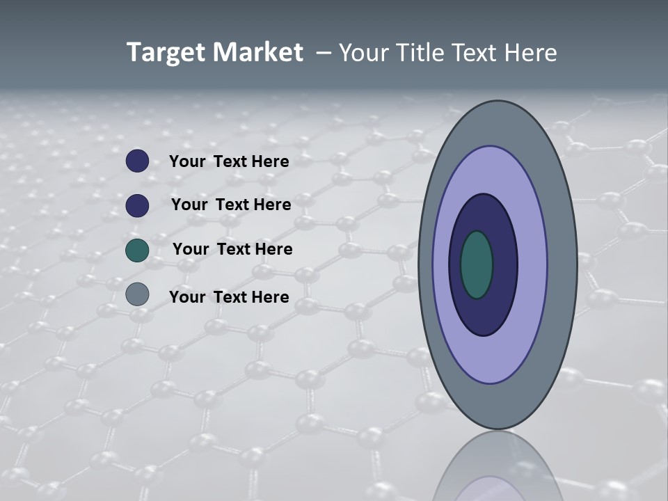 Structure Nanotechnology Sheet PowerPoint Template
