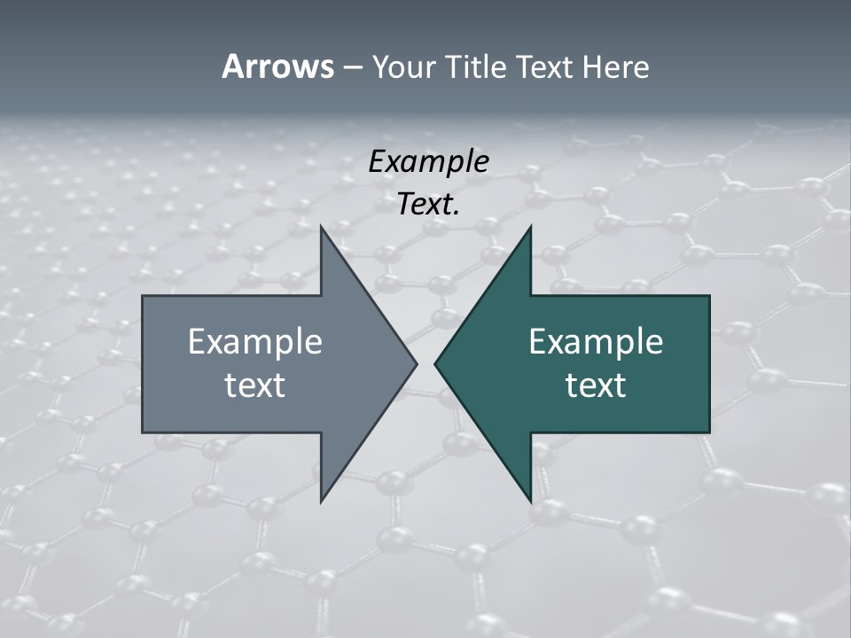 Structure Nanotechnology Sheet PowerPoint Template