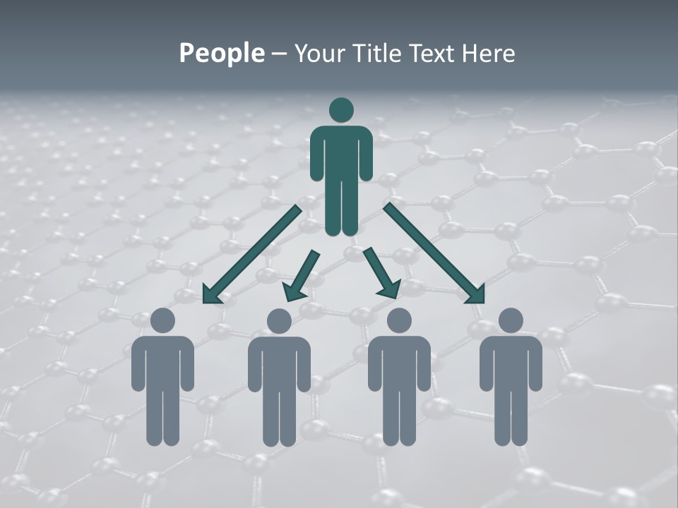 Structure Nanotechnology Sheet PowerPoint Template