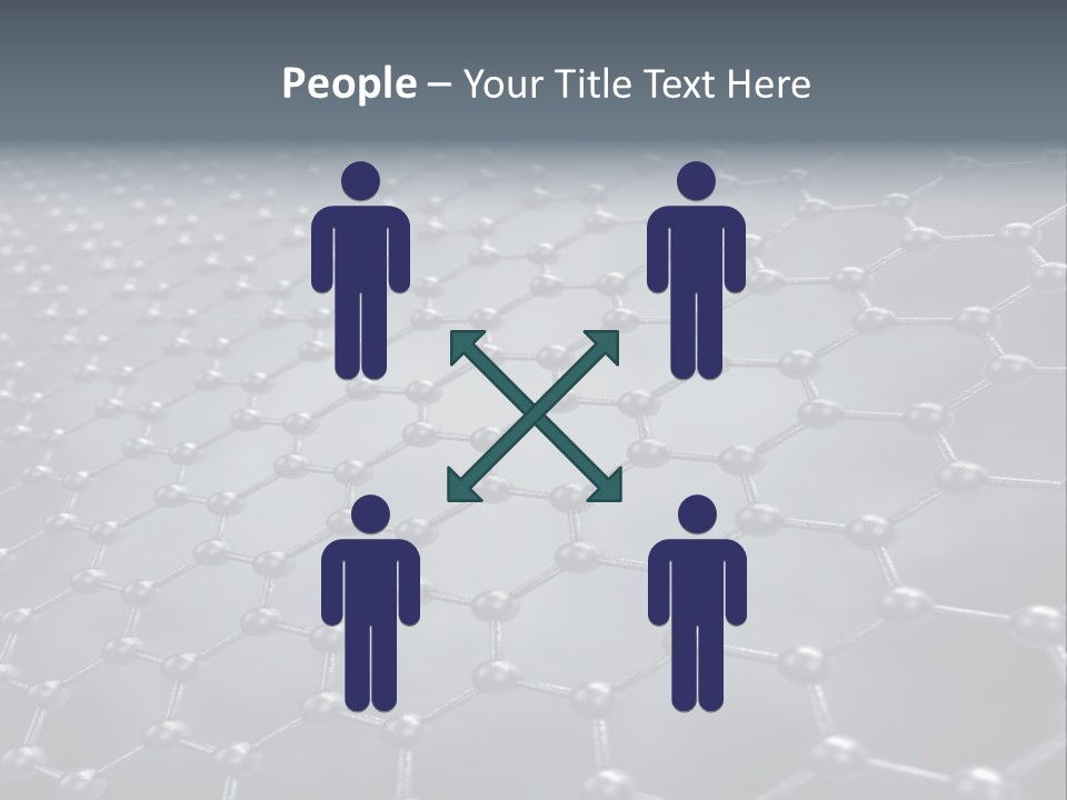 Structure Nanotechnology Sheet PowerPoint Template