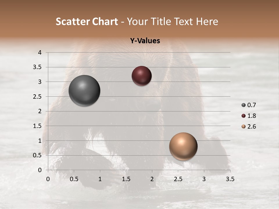 North America Salmon Usa PowerPoint Template