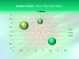 Germs Red Microscope PowerPoint Template