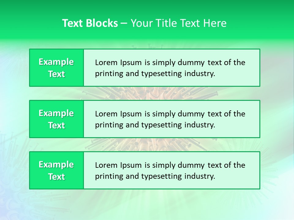Germs Red Microscope PowerPoint Template
