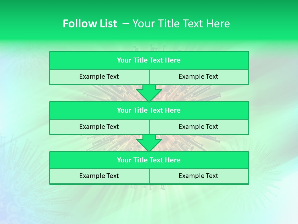 Germs Red Microscope PowerPoint Template