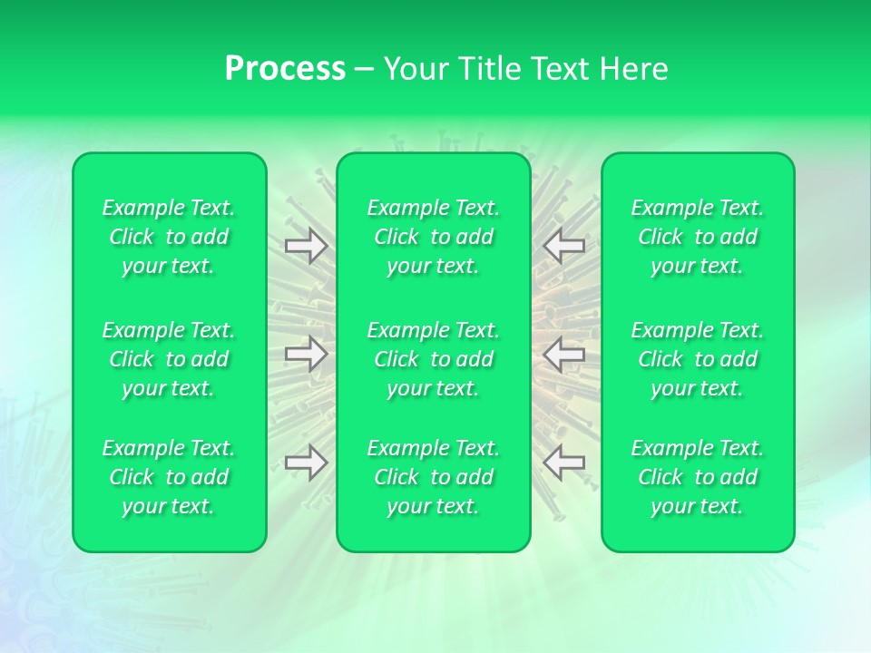 Germs Red Microscope PowerPoint Template