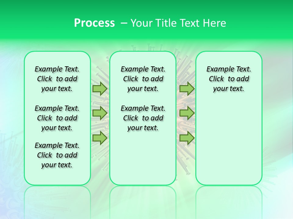 Germs Red Microscope PowerPoint Template