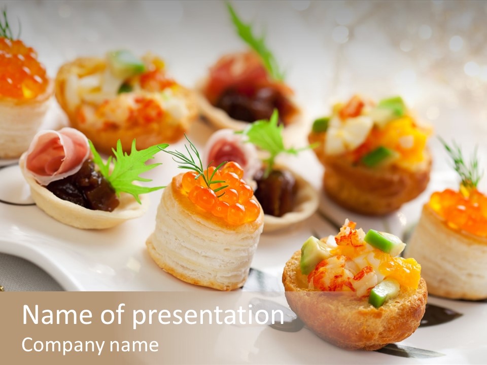 Fish Cuisine Chutney PowerPoint Template