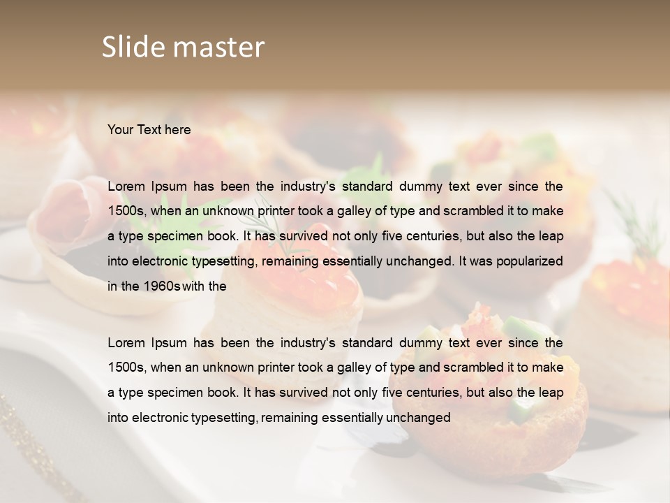 Fish Cuisine Chutney PowerPoint Template
