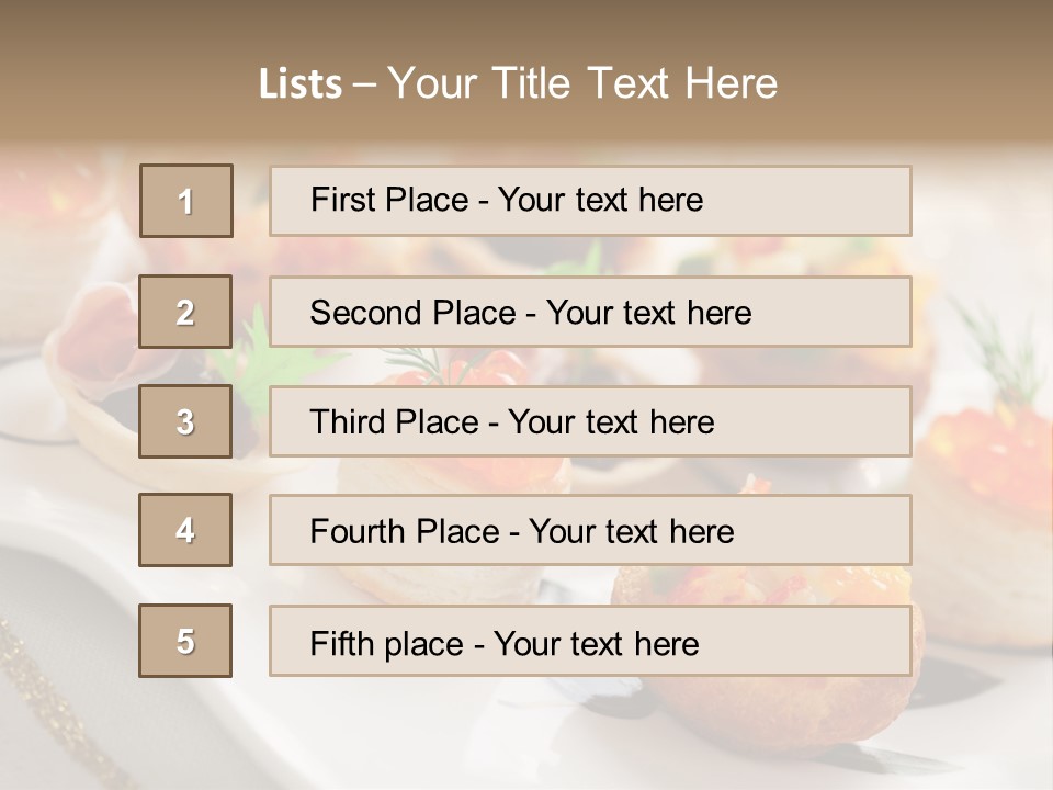 Fish Cuisine Chutney PowerPoint Template