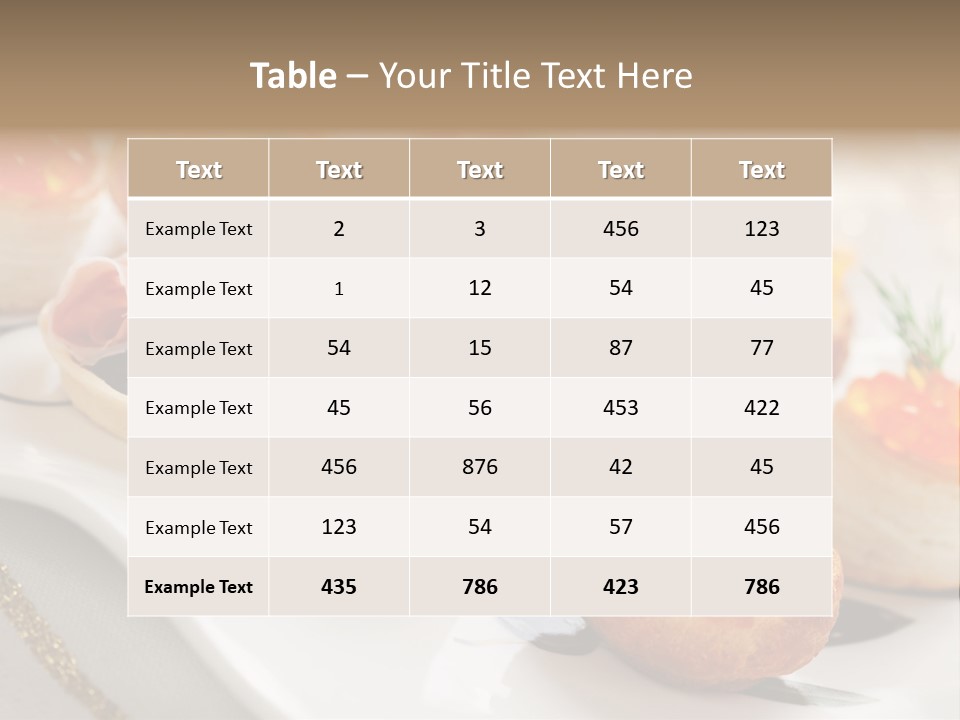 Fish Cuisine Chutney PowerPoint Template