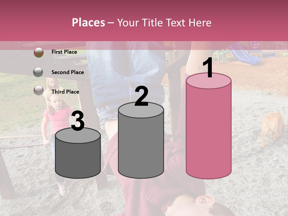 Class Down Kid PowerPoint Template