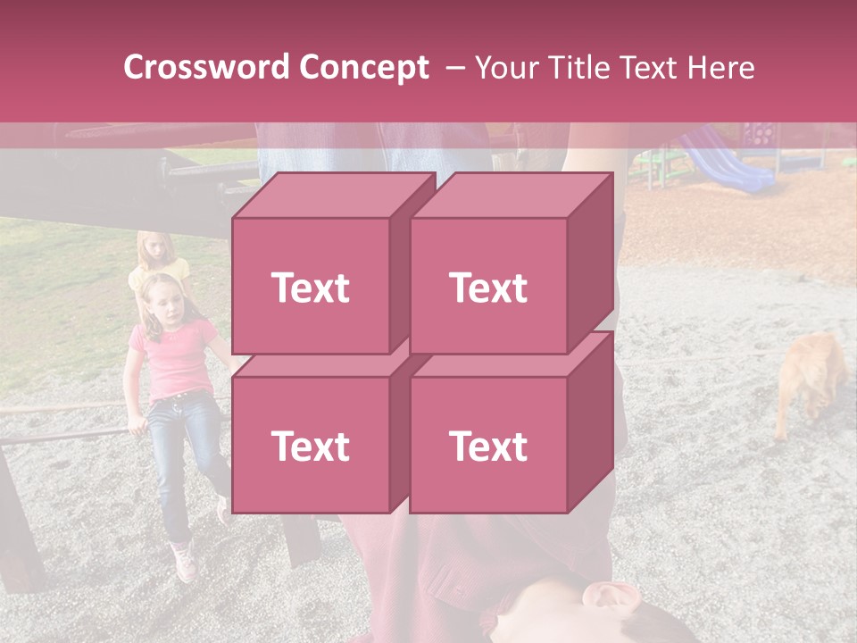 Class Down Kid PowerPoint Template