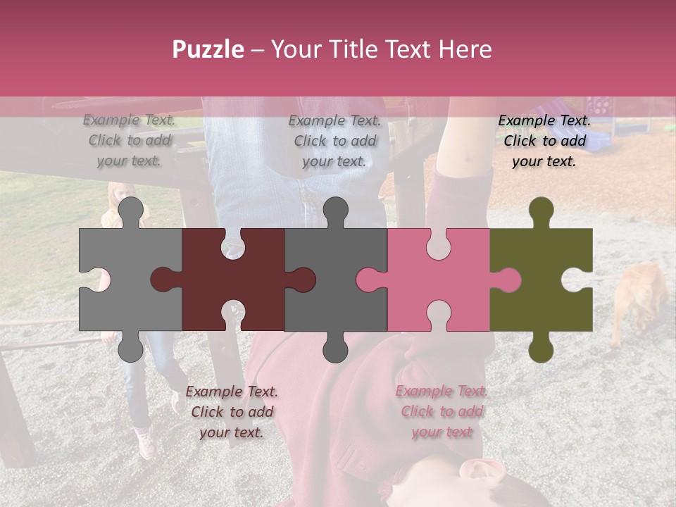 Class Down Kid PowerPoint Template