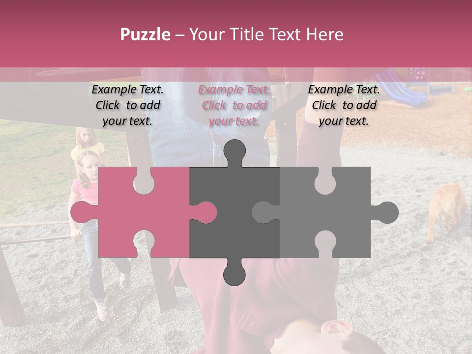 Class Down Kid PowerPoint Template