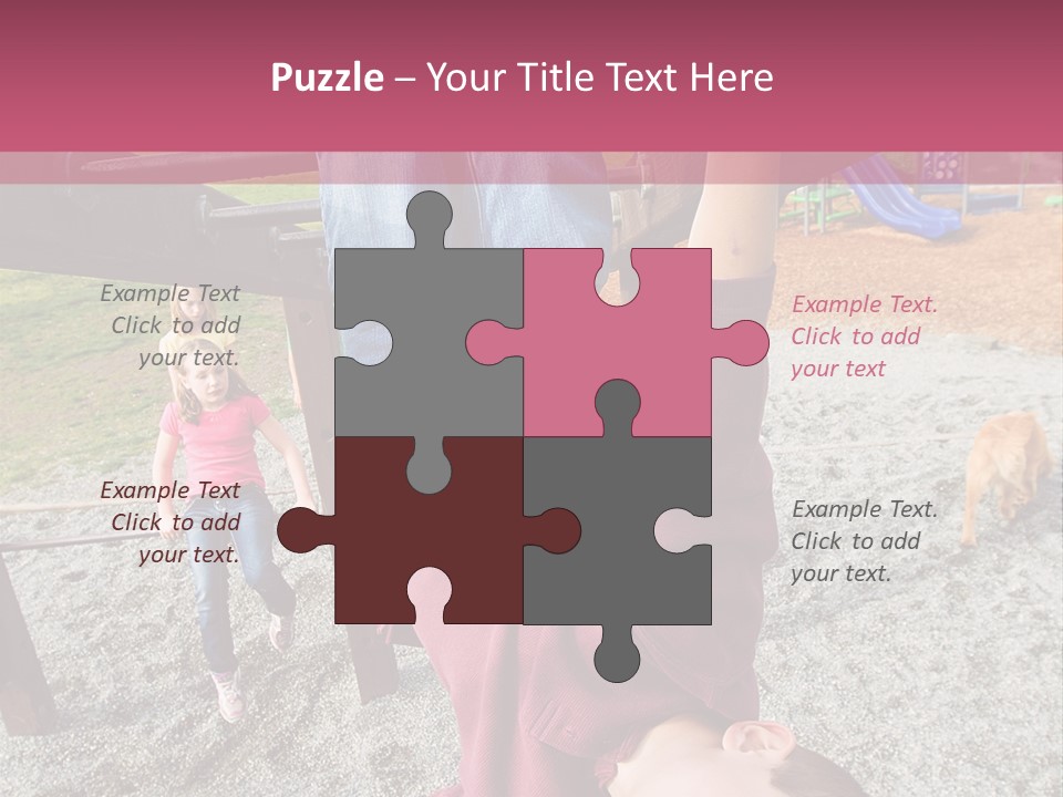 Class Down Kid PowerPoint Template