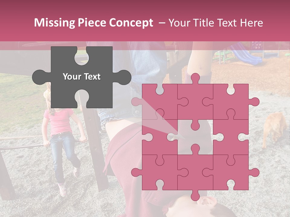 Class Down Kid PowerPoint Template