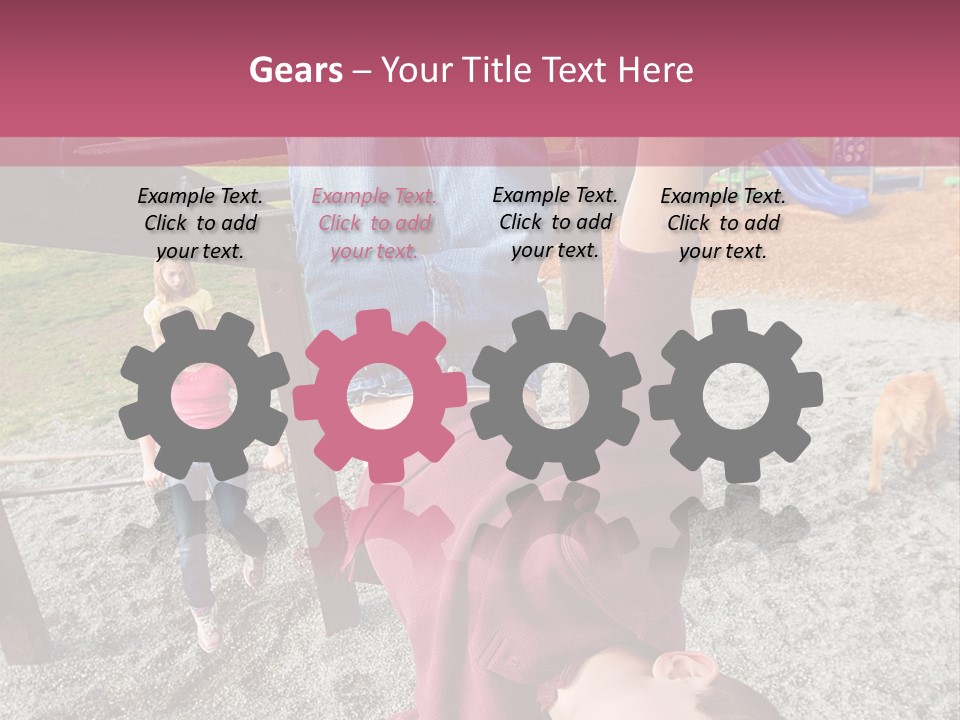 Class Down Kid PowerPoint Template