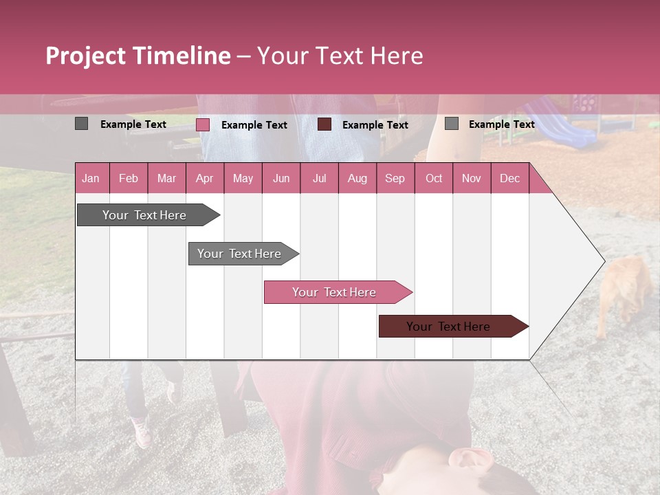 Class Down Kid PowerPoint Template
