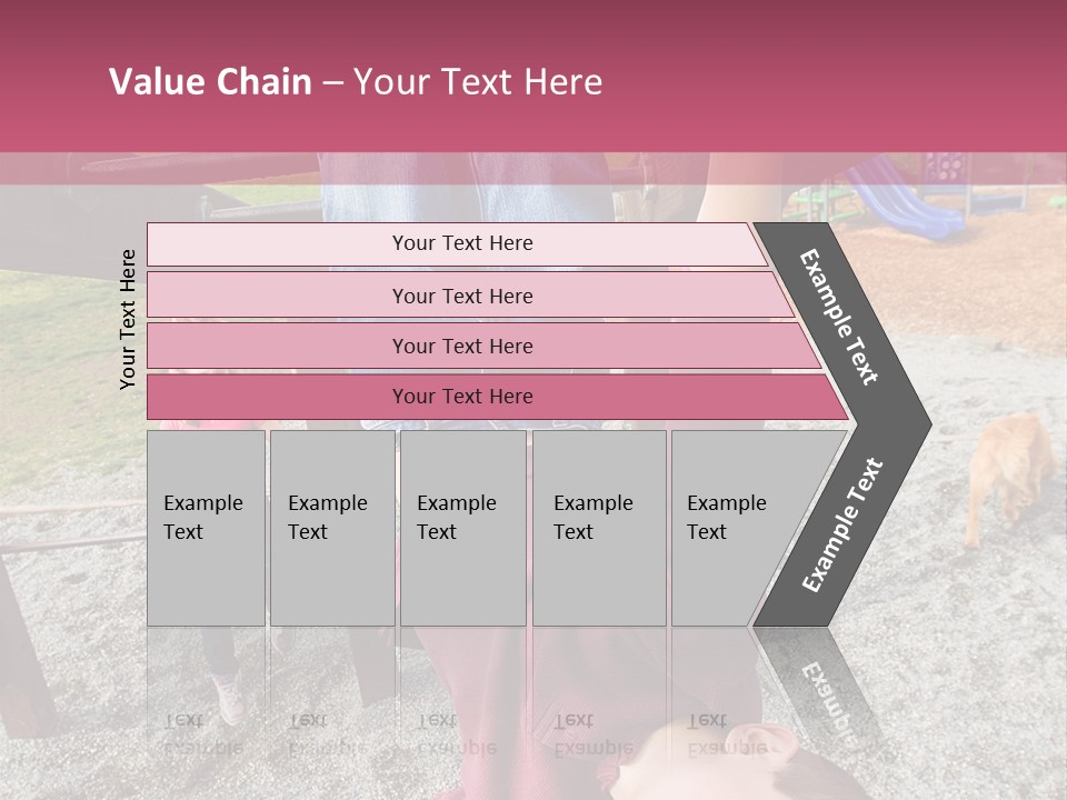 Class Down Kid PowerPoint Template