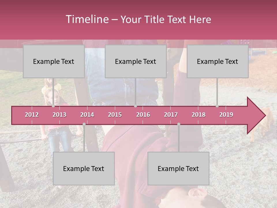 Class Down Kid PowerPoint Template