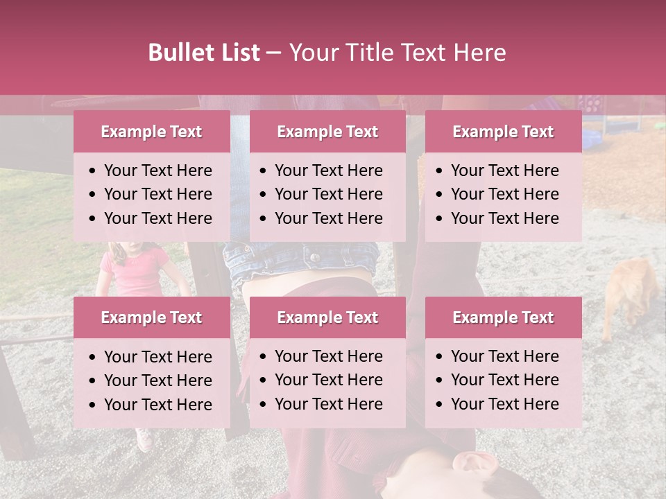 Class Down Kid PowerPoint Template