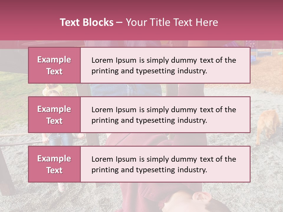 Class Down Kid PowerPoint Template