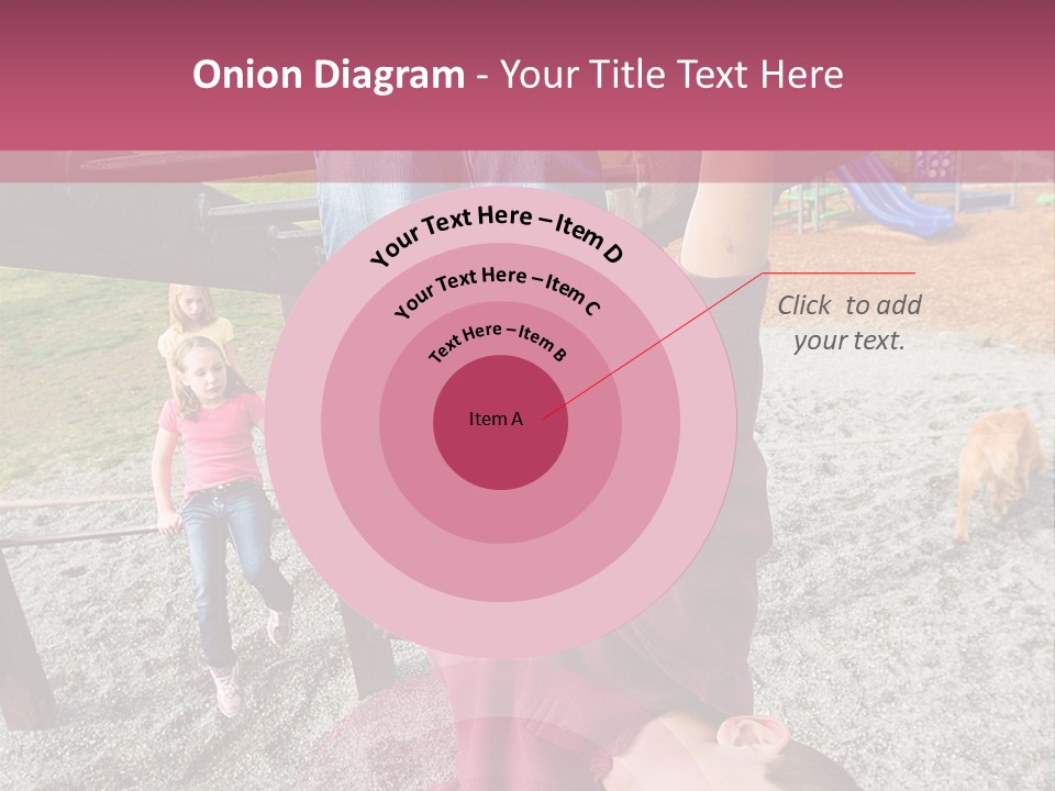 Class Down Kid PowerPoint Template