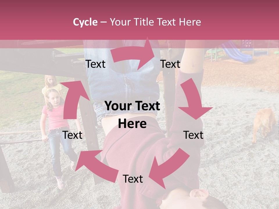 Class Down Kid PowerPoint Template