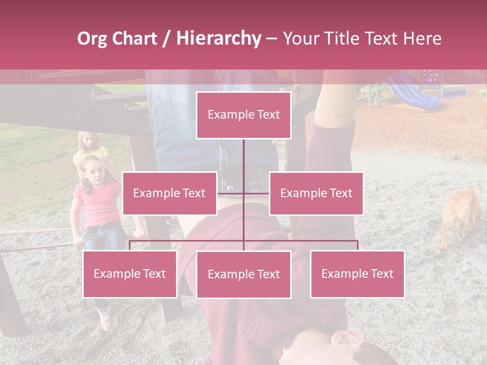 Class Down Kid PowerPoint Template