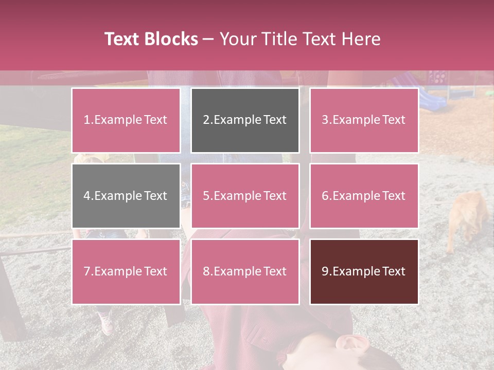 Class Down Kid PowerPoint Template