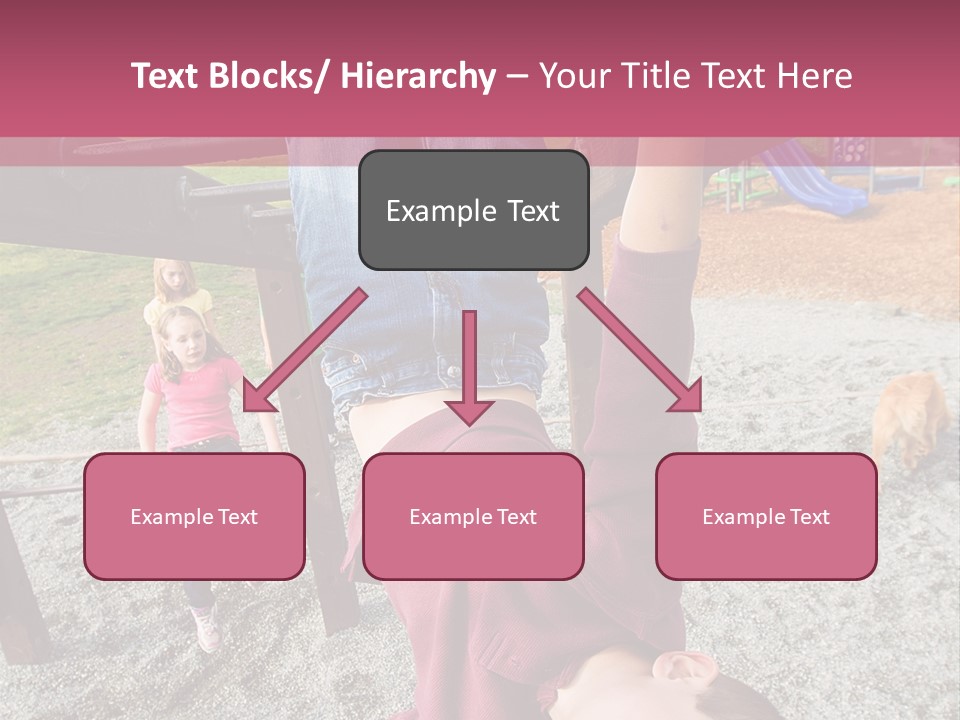 Class Down Kid PowerPoint Template