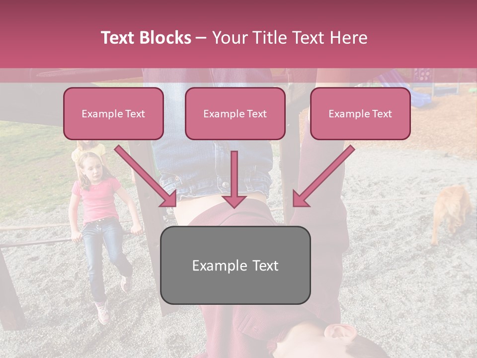 Class Down Kid PowerPoint Template