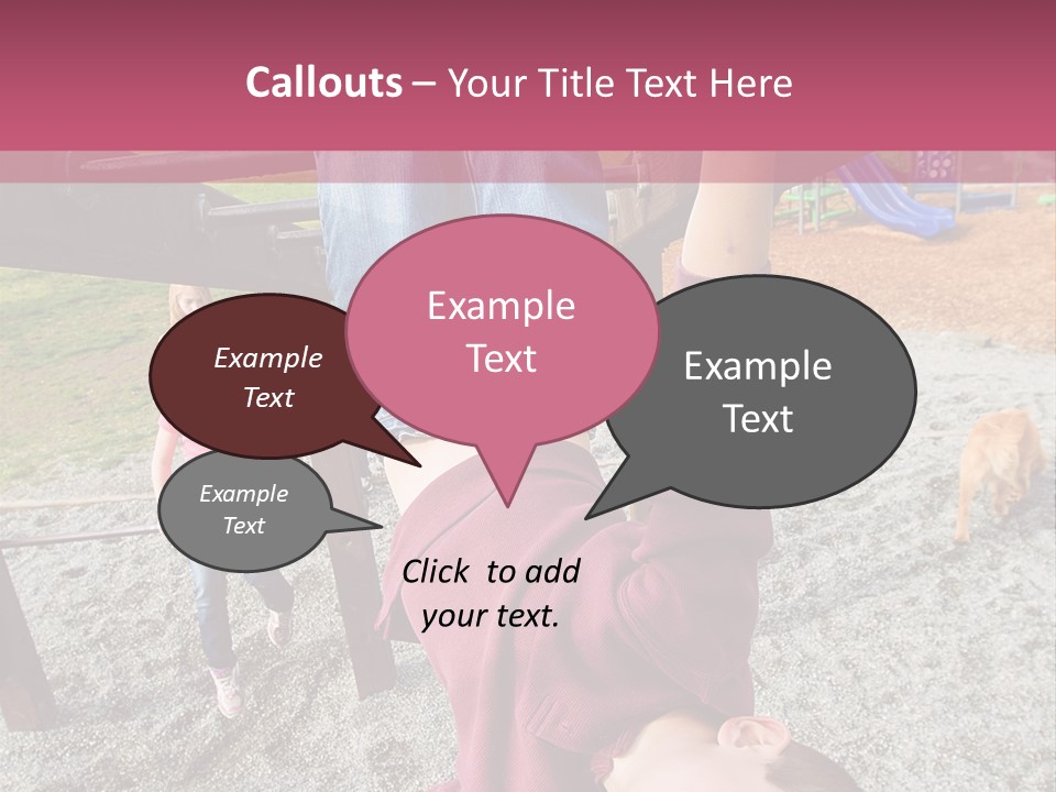 Class Down Kid PowerPoint Template