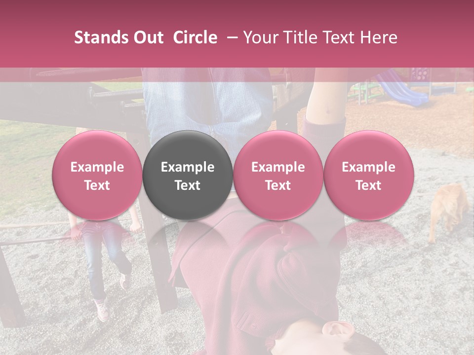 Class Down Kid PowerPoint Template