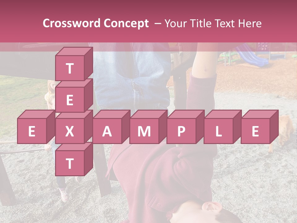 Class Down Kid PowerPoint Template