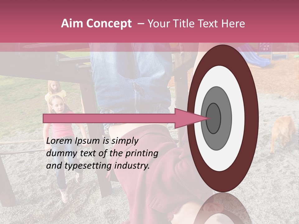 Class Down Kid PowerPoint Template