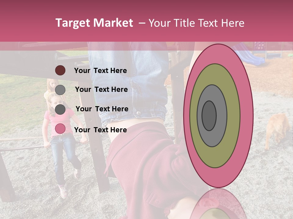 Class Down Kid PowerPoint Template