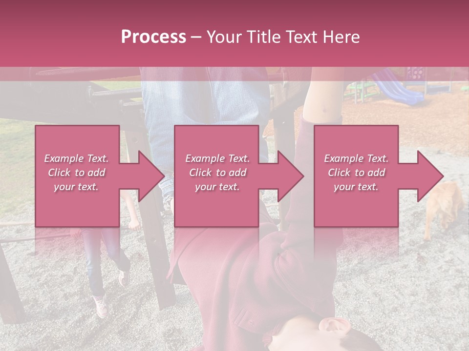 Class Down Kid PowerPoint Template