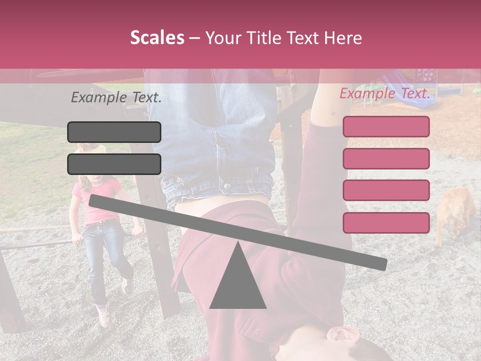 Class Down Kid PowerPoint Template