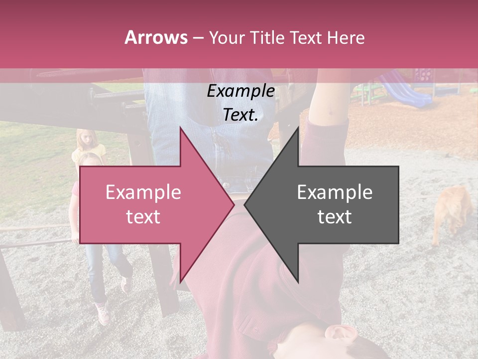 Class Down Kid PowerPoint Template