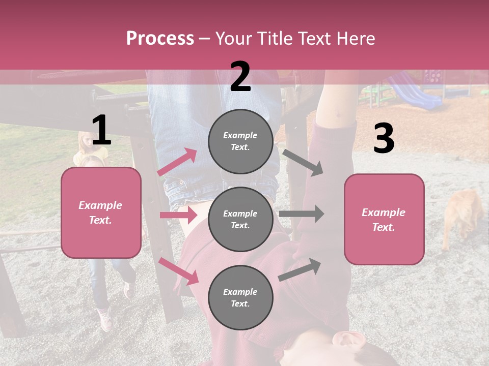 Class Down Kid PowerPoint Template