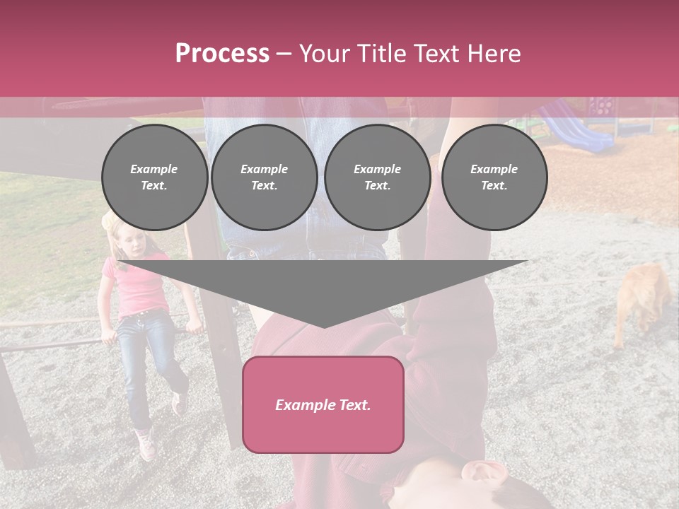 Class Down Kid PowerPoint Template