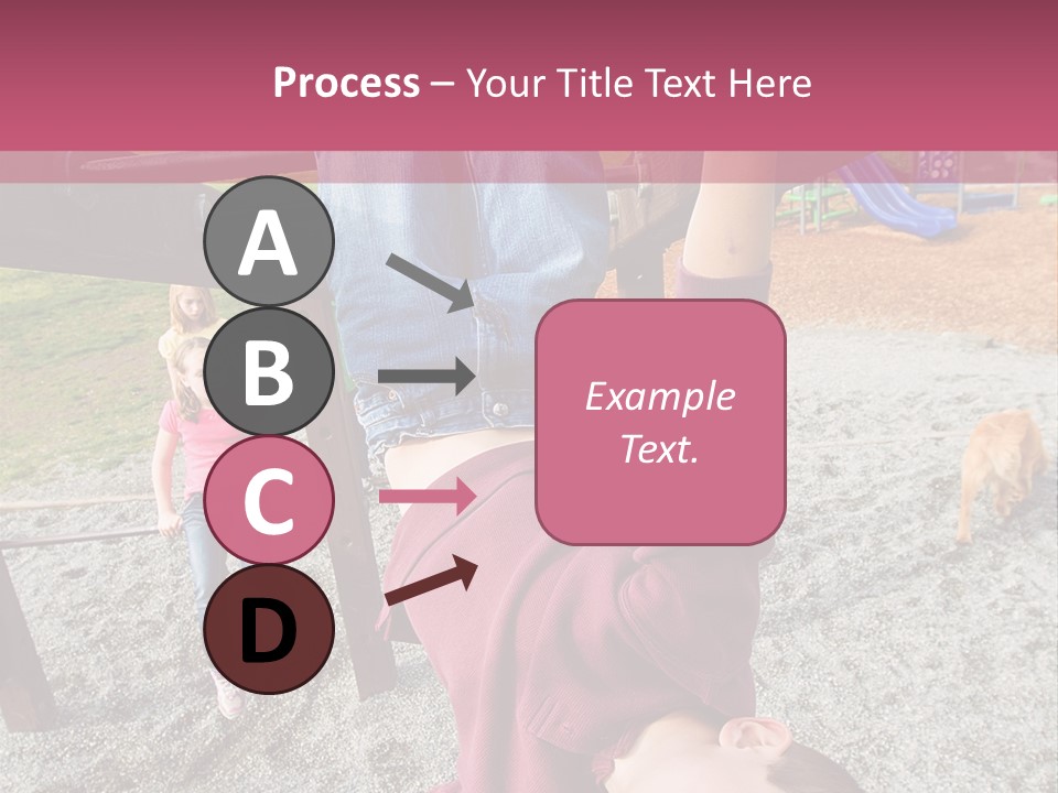 Class Down Kid PowerPoint Template