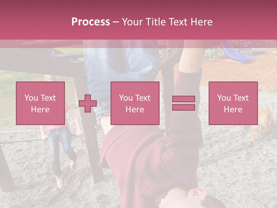 Class Down Kid PowerPoint Template