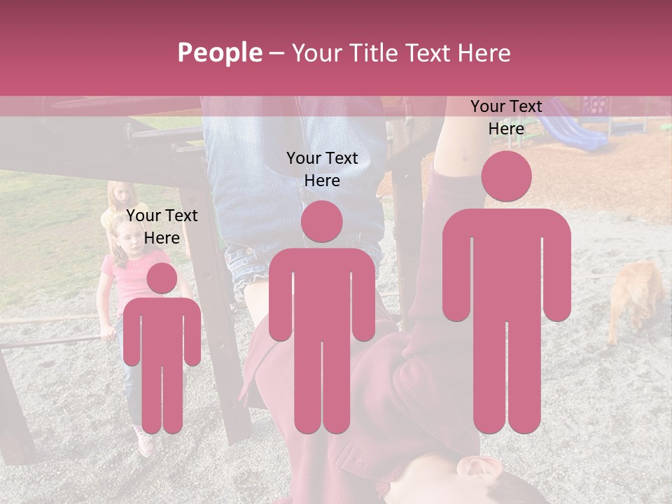 Class Down Kid PowerPoint Template