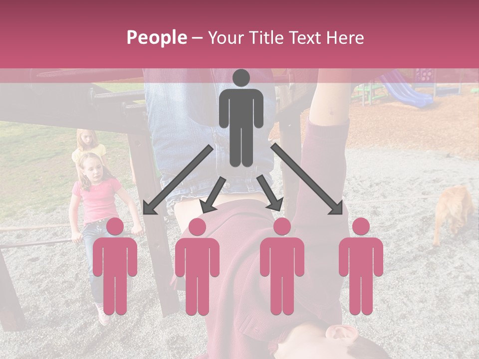 Class Down Kid PowerPoint Template