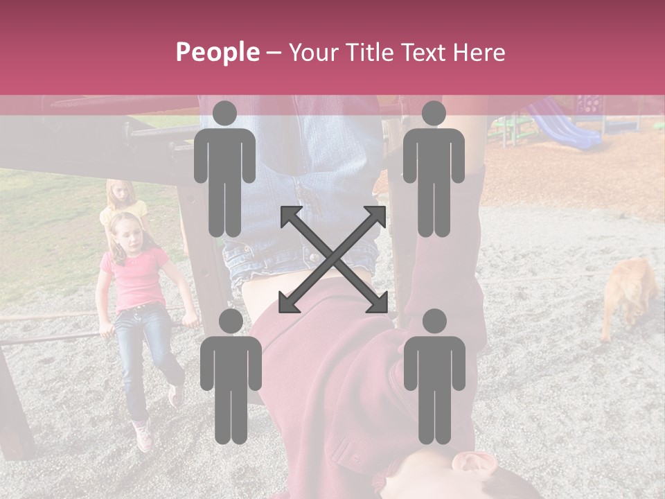 Class Down Kid PowerPoint Template