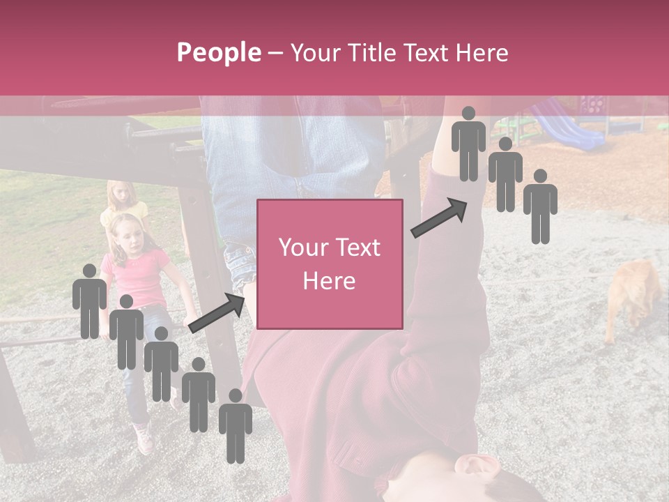 Class Down Kid PowerPoint Template