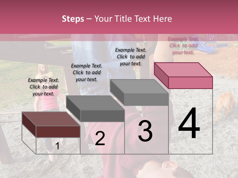 Class Down Kid PowerPoint Template