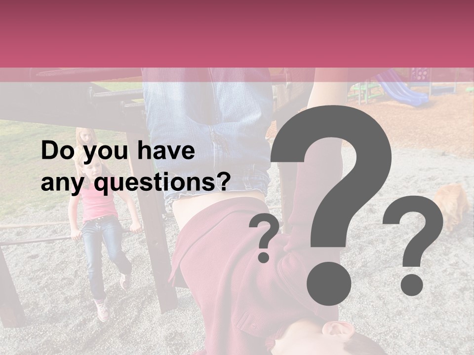 Class Down Kid PowerPoint Template